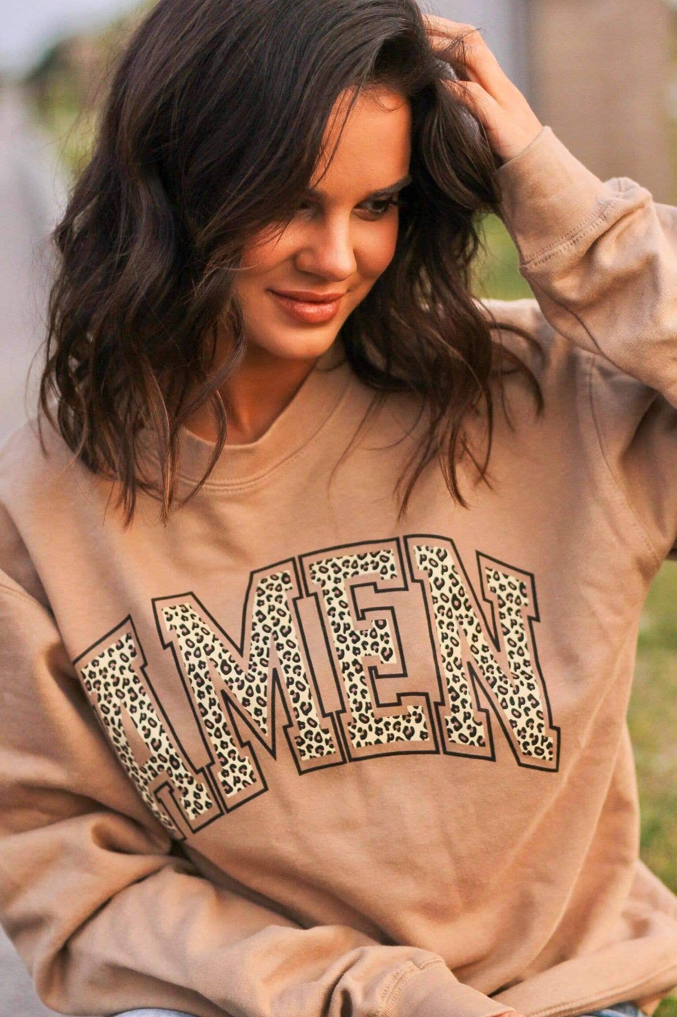 Amen | Sandstone Pull Over -