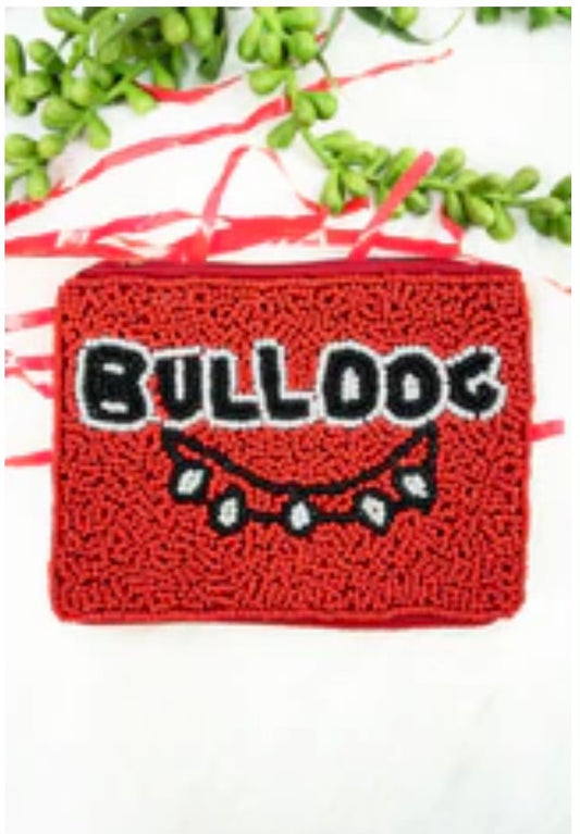 UGA Bulldog themed Coin purse