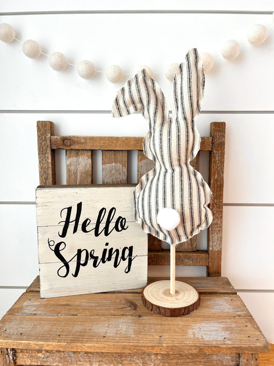 Kate + Em - 3pc. Rustic Floppy Ear Easter Bunny Set