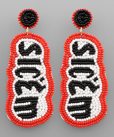 Seed Bead SIC EM earrings